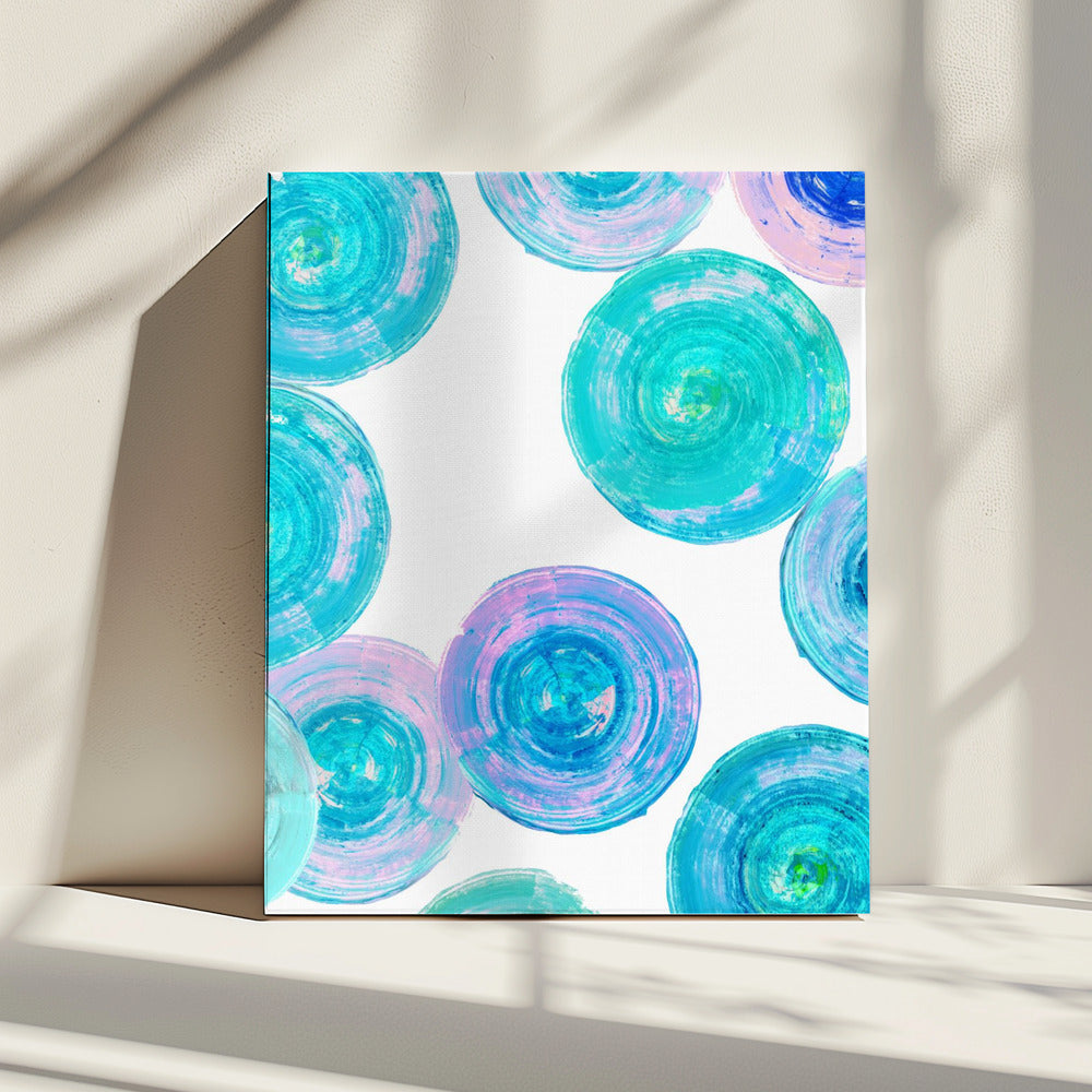Spinning Whirls 2 | Canvas