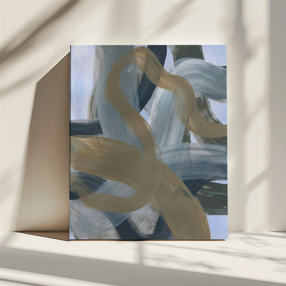 Abstract Brush Strokes 124 | Canvas