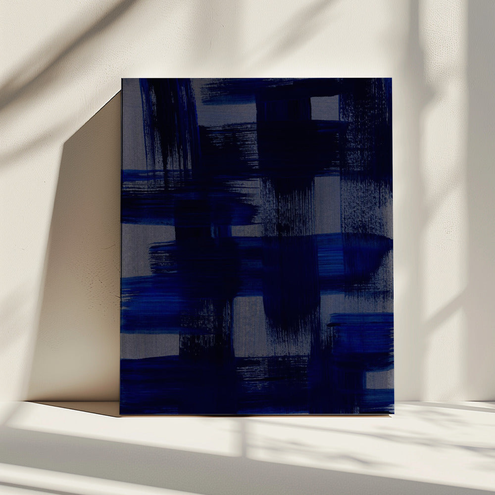 Abstract Brush Strokes 128 | Canvas