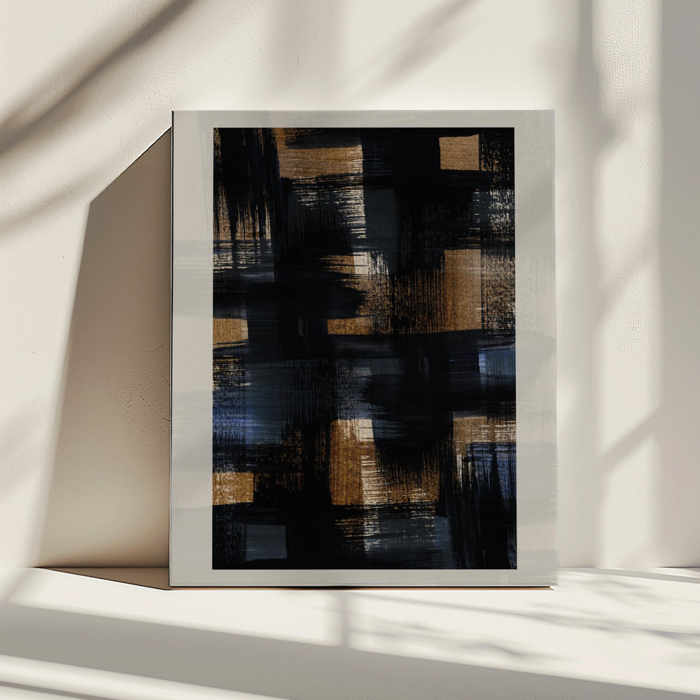 Abstract Brush Strokes 128X | Canvas