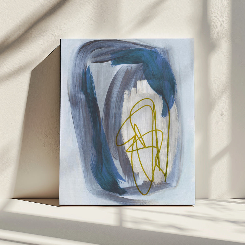 Abstract Brush Strokes 156X | Canvas