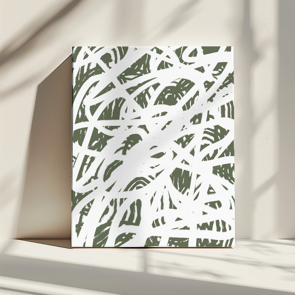 Abstract Green | Canvas