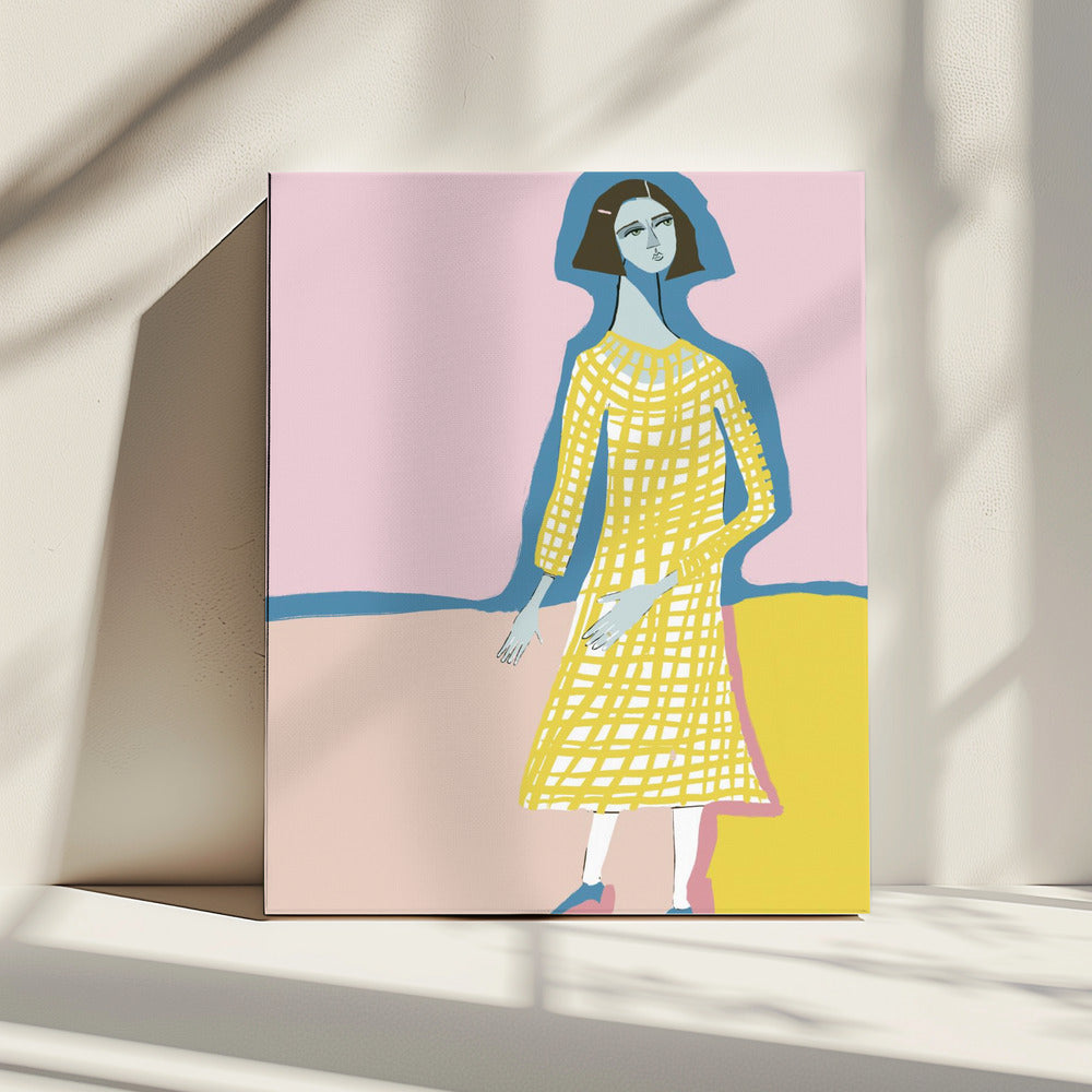 Blue lady | Canvas