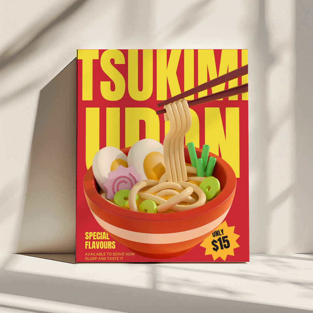 Tsukimi Udon Menu | Canvas