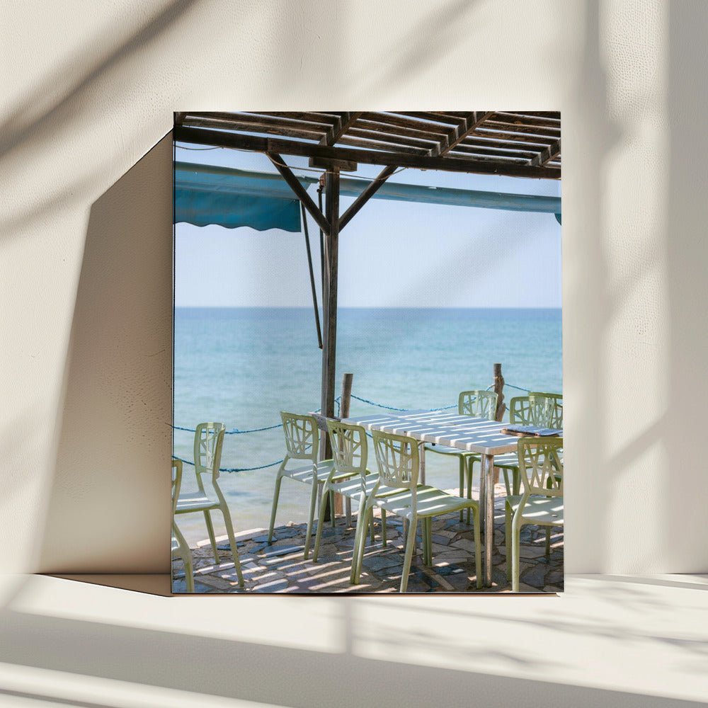 Oceanside View in Morocco | Canvas