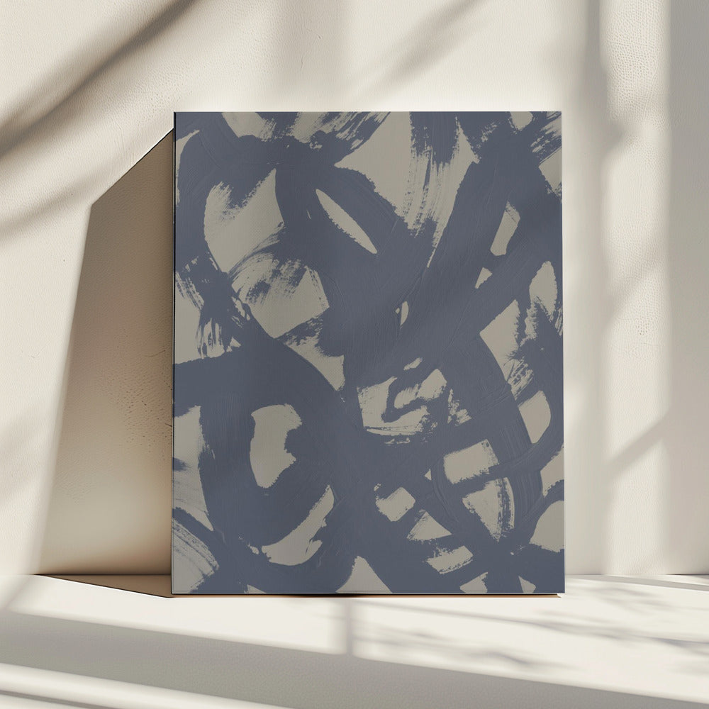 Abstract Brush Strokes 399X | Canvas