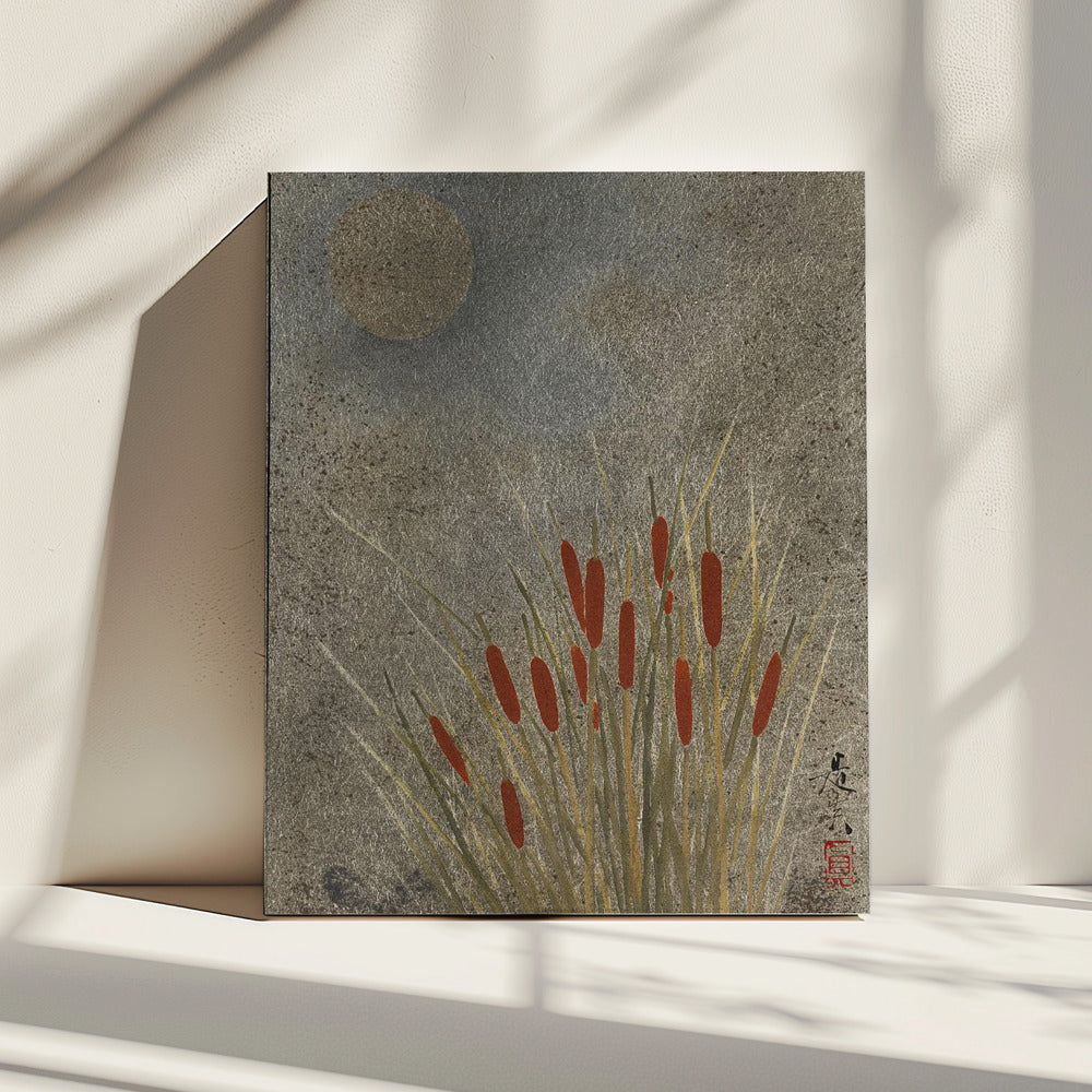 Japanese Grass Field At Night (1807–1891) Full | Canvas