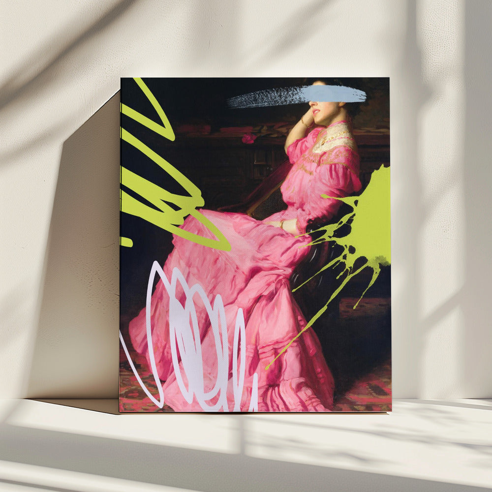 Alteredpinkdress2 | Canvas