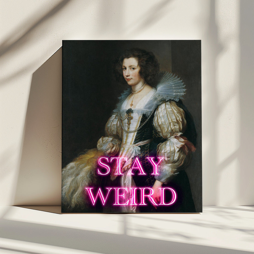 Stayweird Ratioiso | Canvas