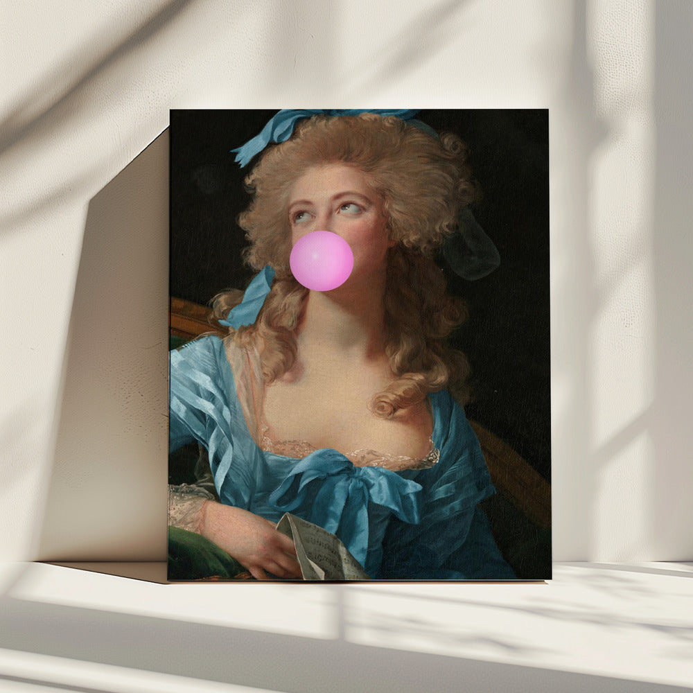 Bubblegumblue Ratioiso | Canvas