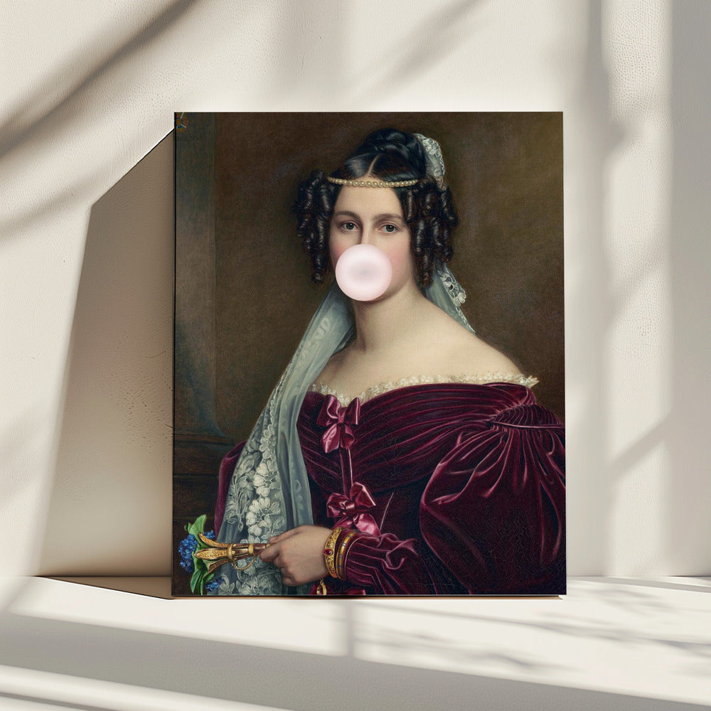 Bubblegumcrescentia Ratioiso | Canvas