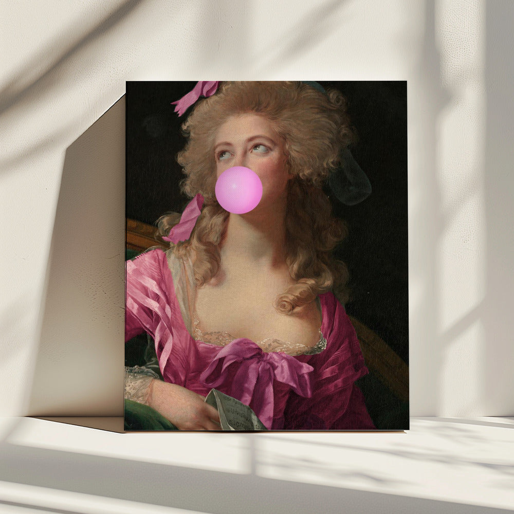 Bubblegummadame Pink Copy 2 | Canvas