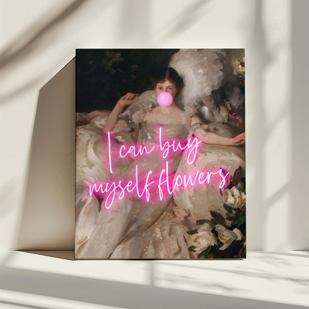 Buymyselfflowers6 Ratioiso | Canvas