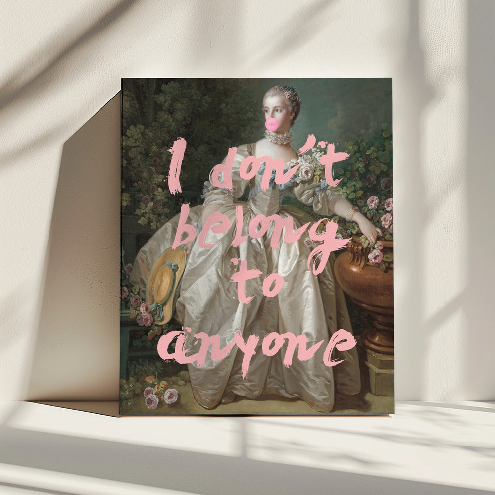 Dontbelongtoanyone2 Ratioiso | Canvas