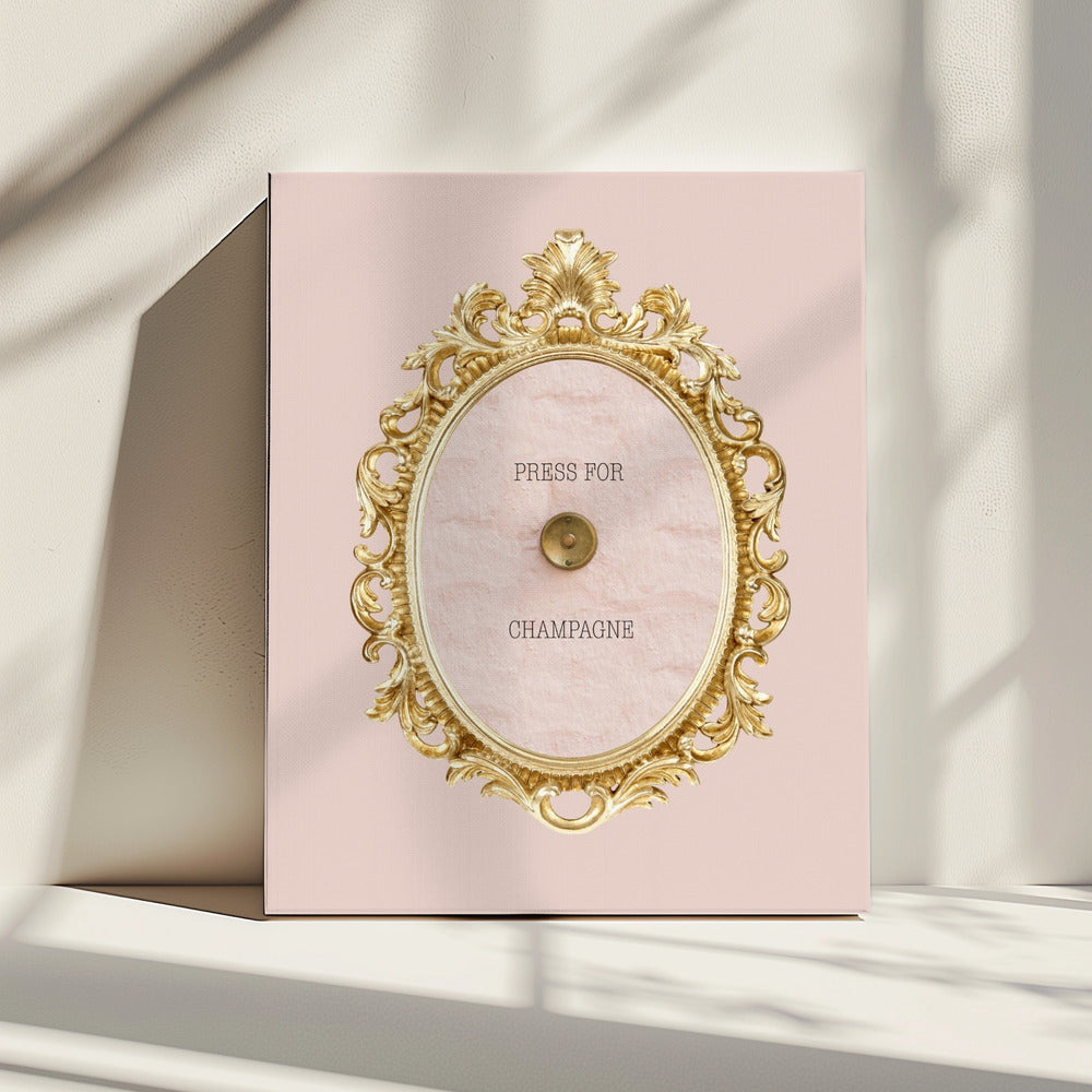 Pressforchampagnepink | Canvas