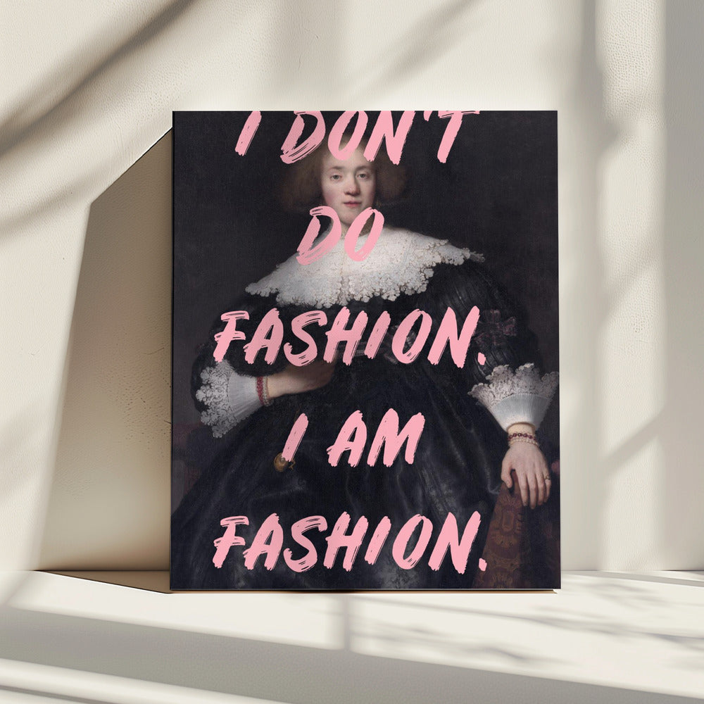 Iamfashionii Ratioiso | Canvas