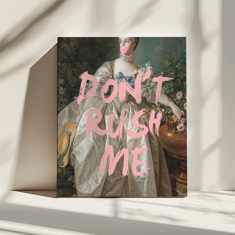 Dontrushme12 Ratio2x3 | Canvas