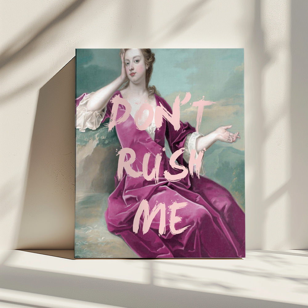 Dontrushmepurple Ratio2x3 | Canvas
