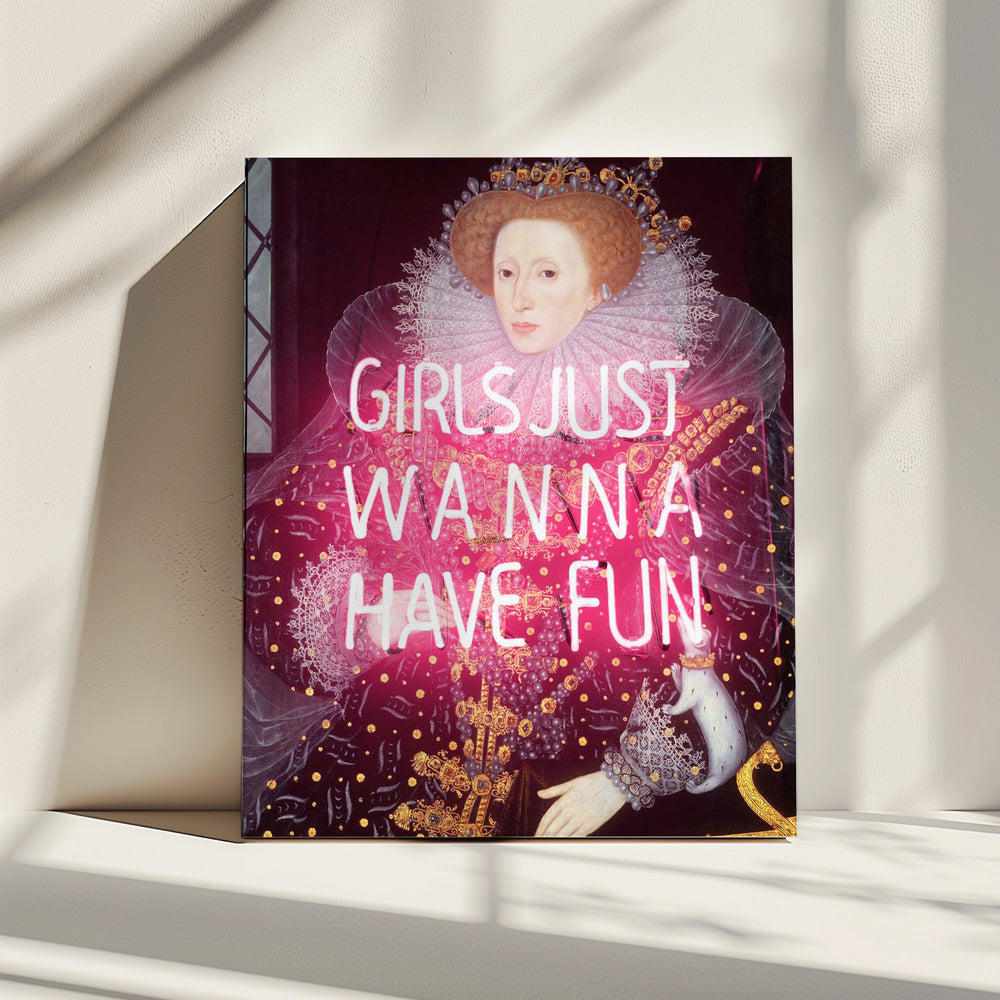 Queenelizabethneon Ratioiso | Canvas