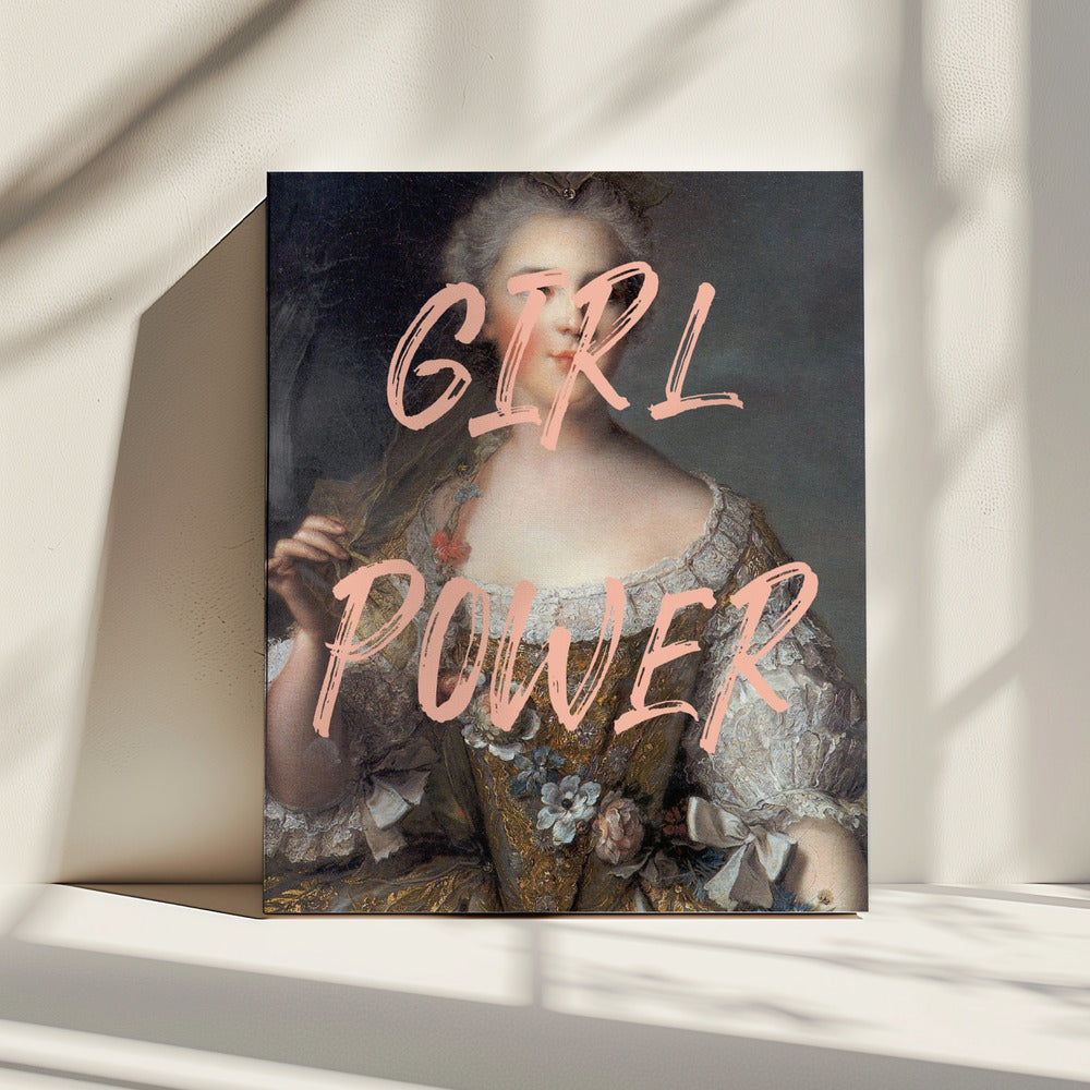 Girlpoweralteredart Ratioiso | Canvas