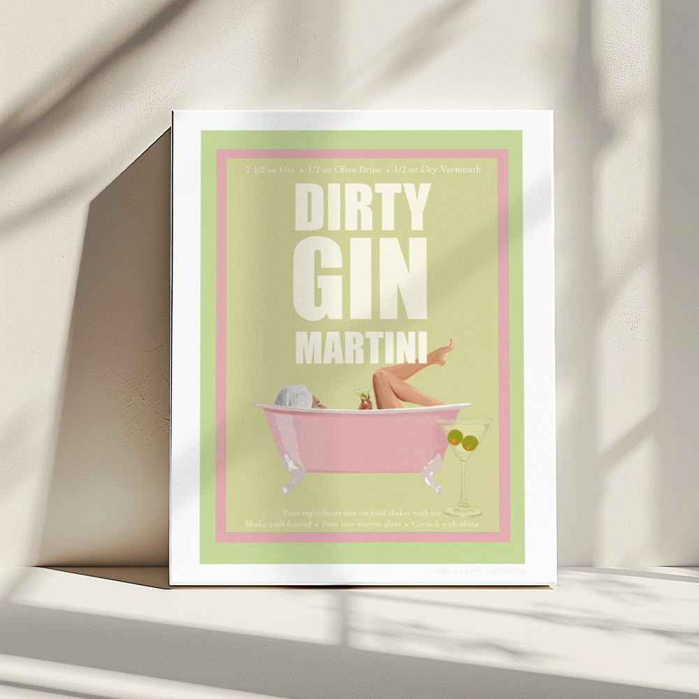 Jlr Cocktails- Dirty Gin Martini | Canvas