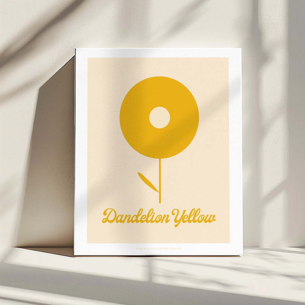 Pandc Dandelionyellow Copy | Canvas