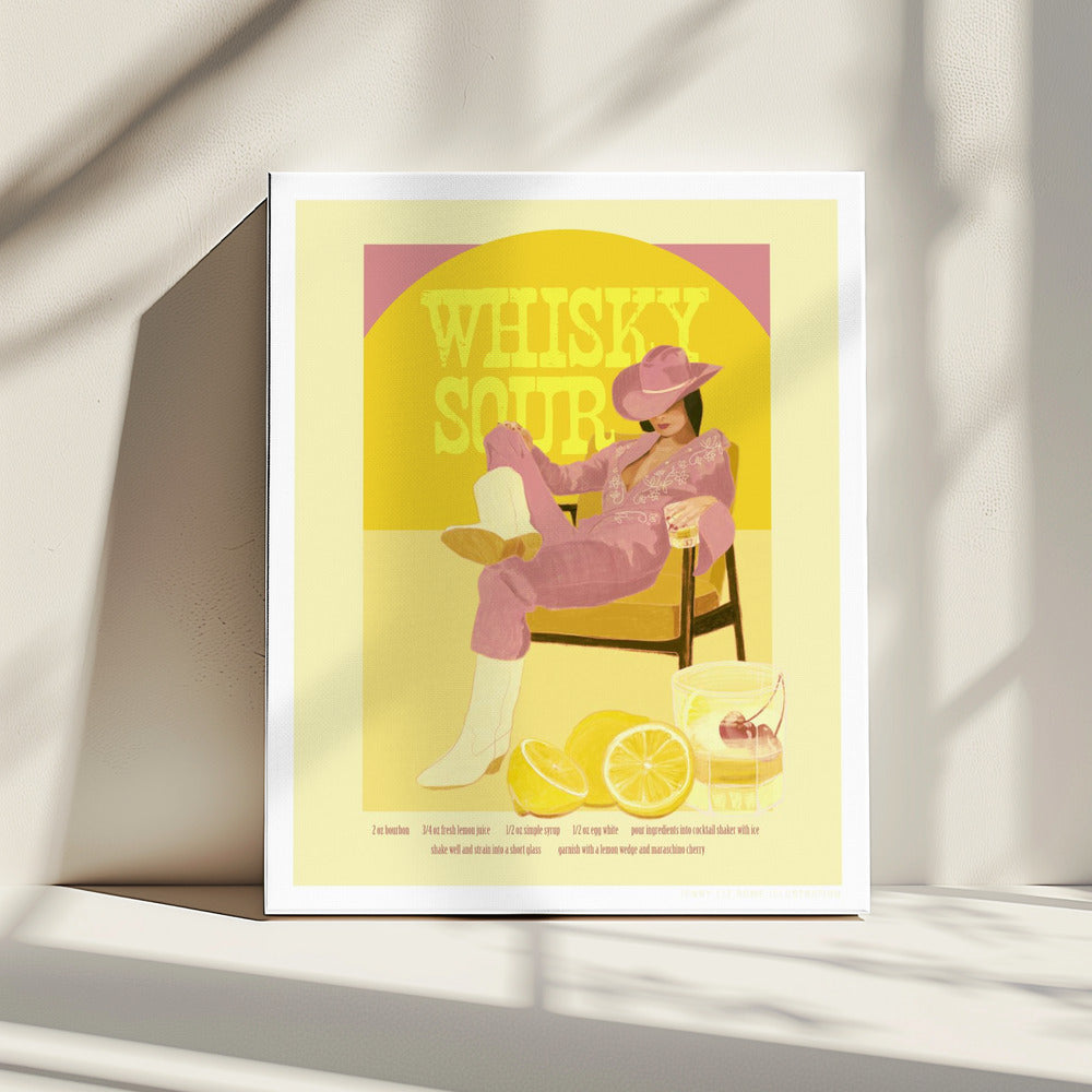 Jlr Whiskysour Pink Copy | Canvas