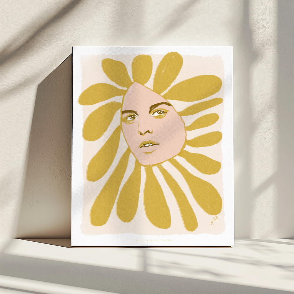 Jlr Flowerhead1 Copy 2 | Canvas