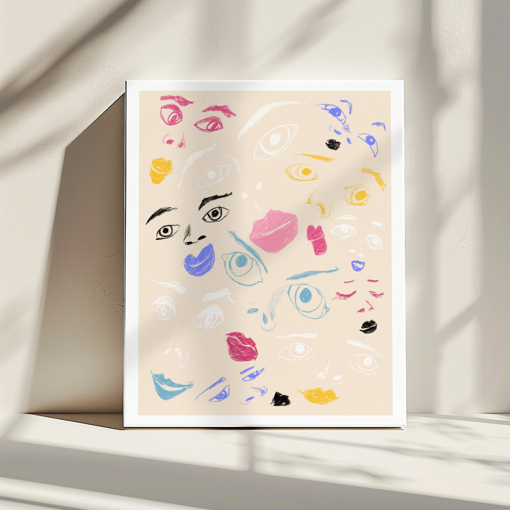 Pandc Faces Copy | Canvas