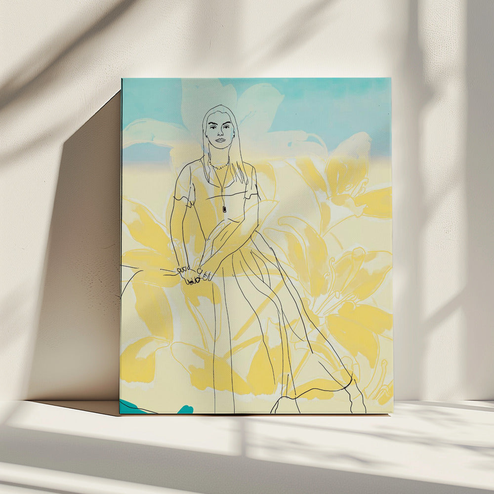 The Wild Flowers of Avalon #3 | Canvas