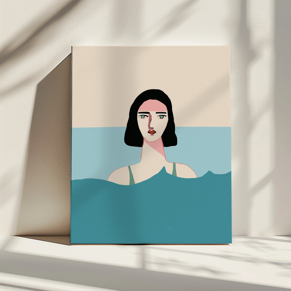 Ocean Swimmer | Canvas