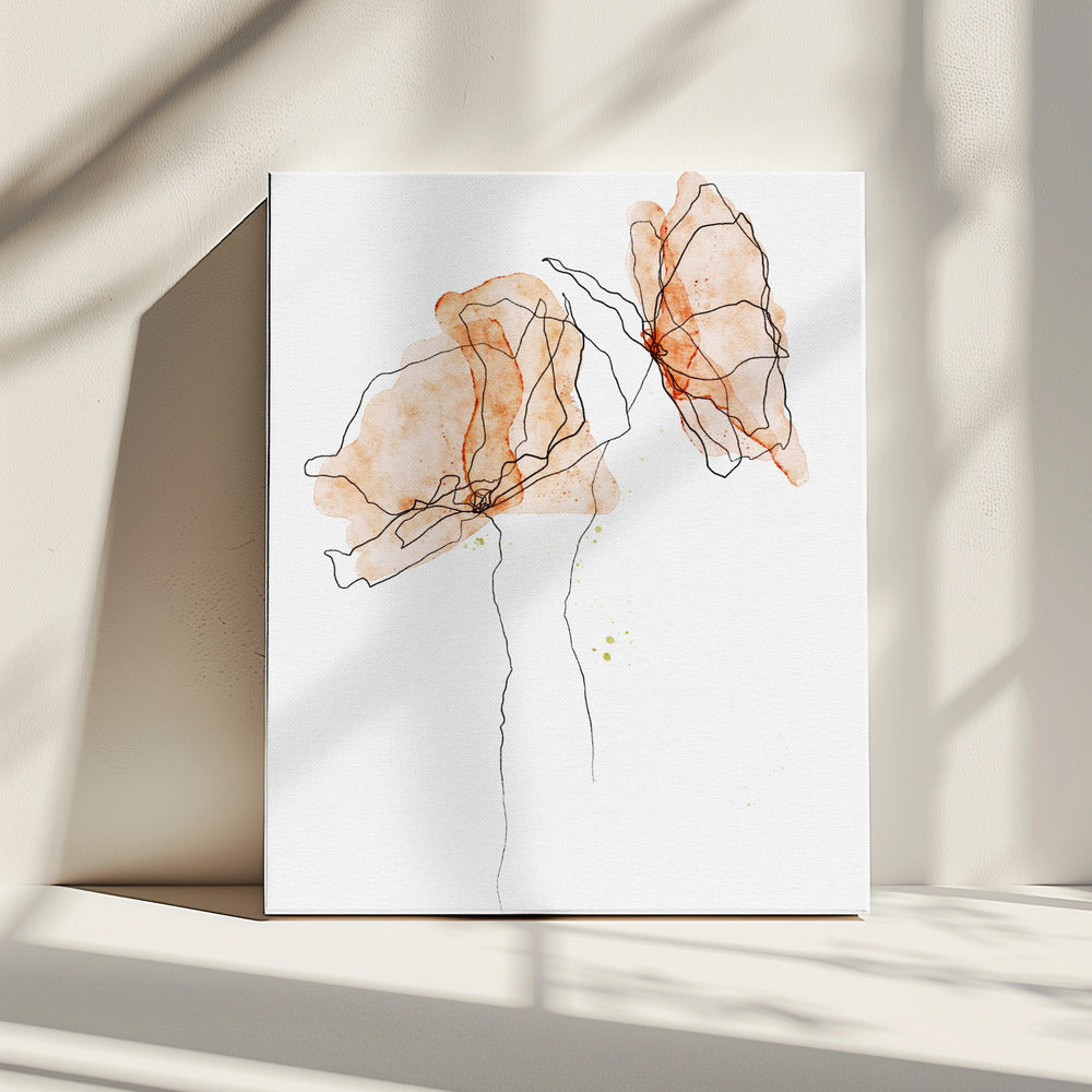 Whispers of Poppies | Canvas