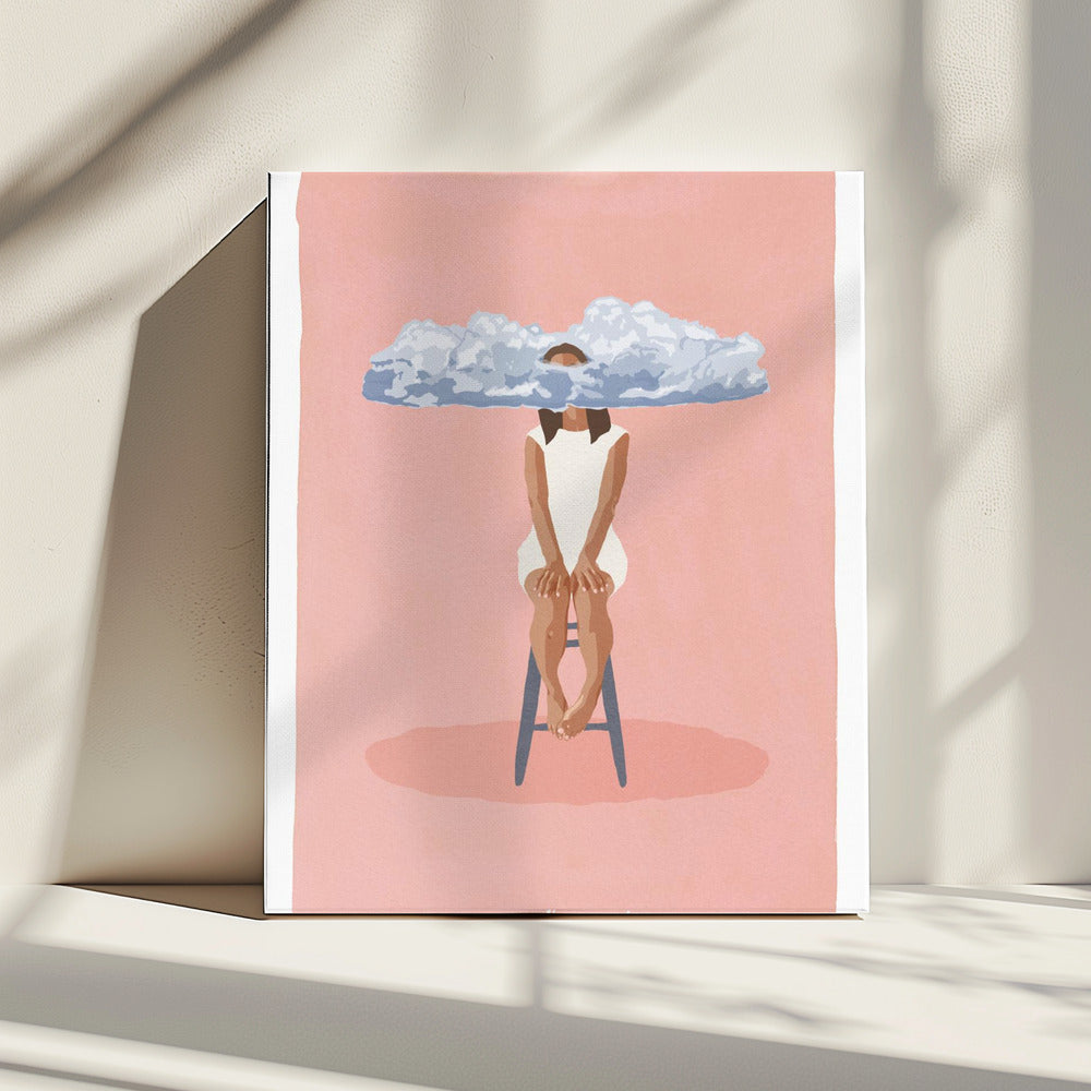 Pink Meditation | Canvas