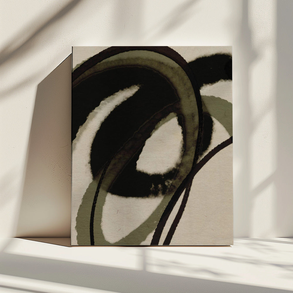 Inked Flowing Circles | Canvas