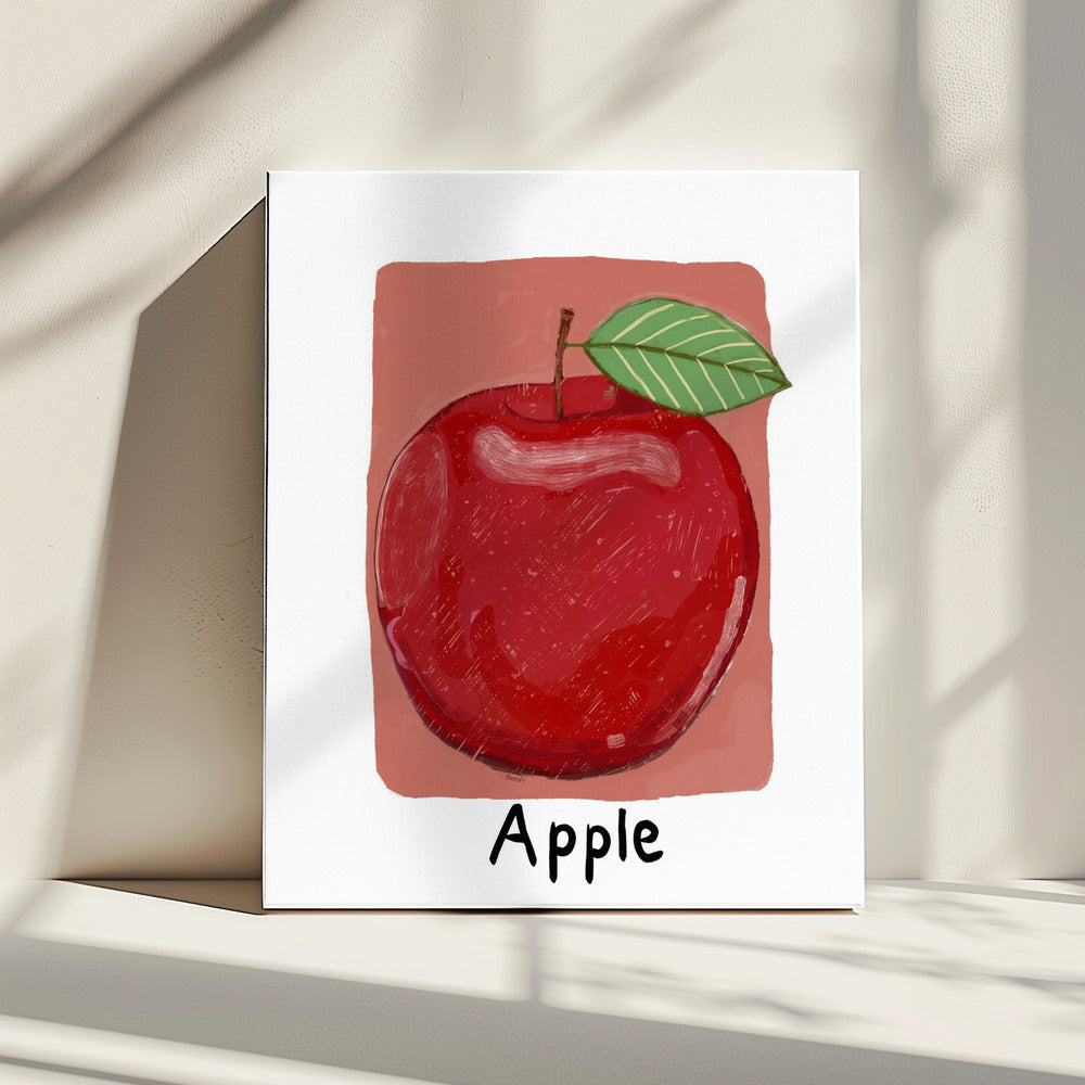 Red apple | Canvas
