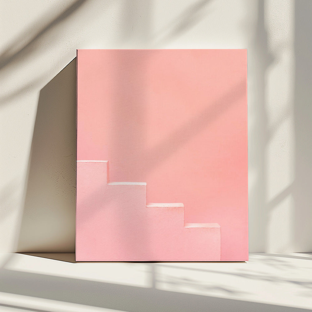 Muralla Roja in Pink II | Canvas