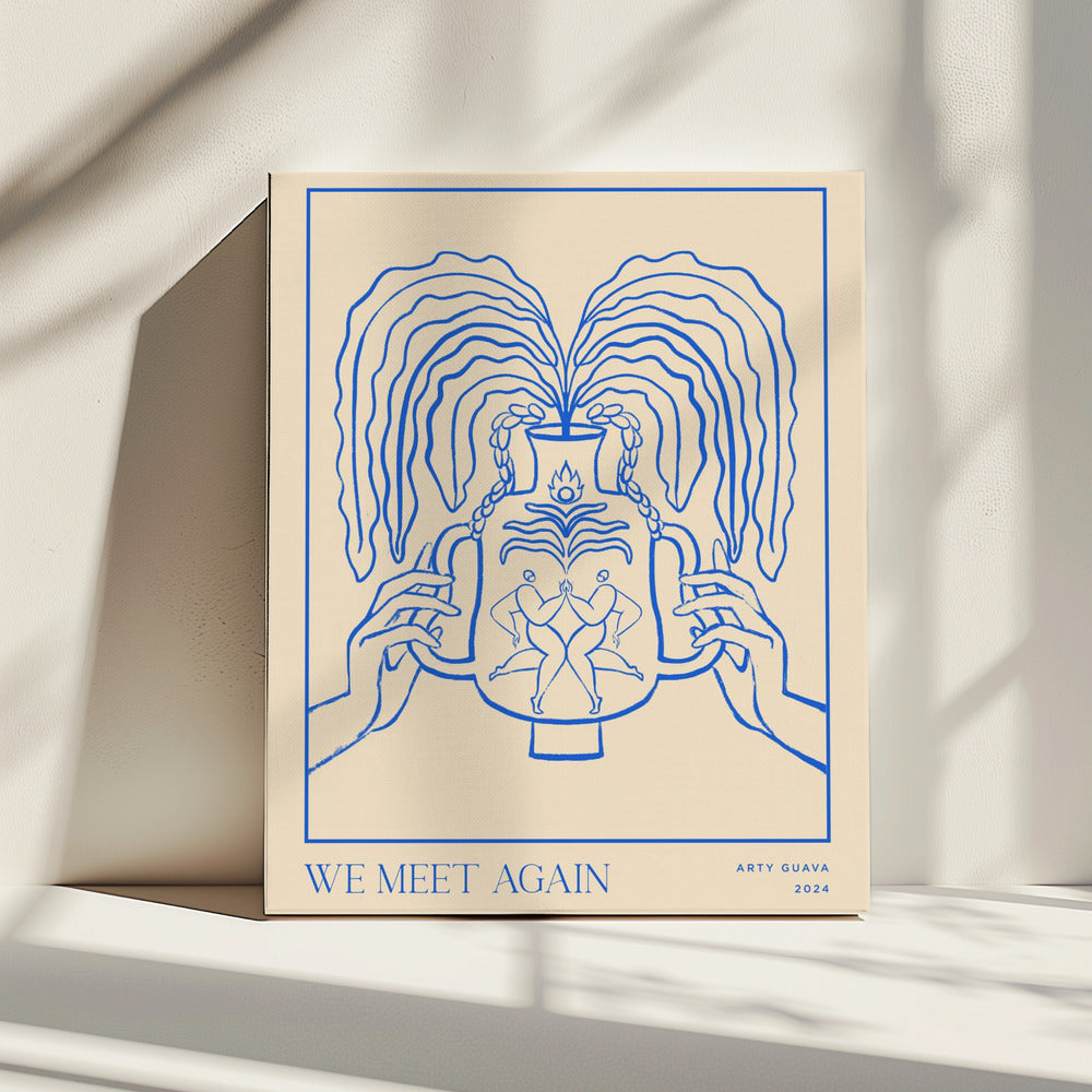 Vessel Collection : We Meet Again (LineArt) | Canvas