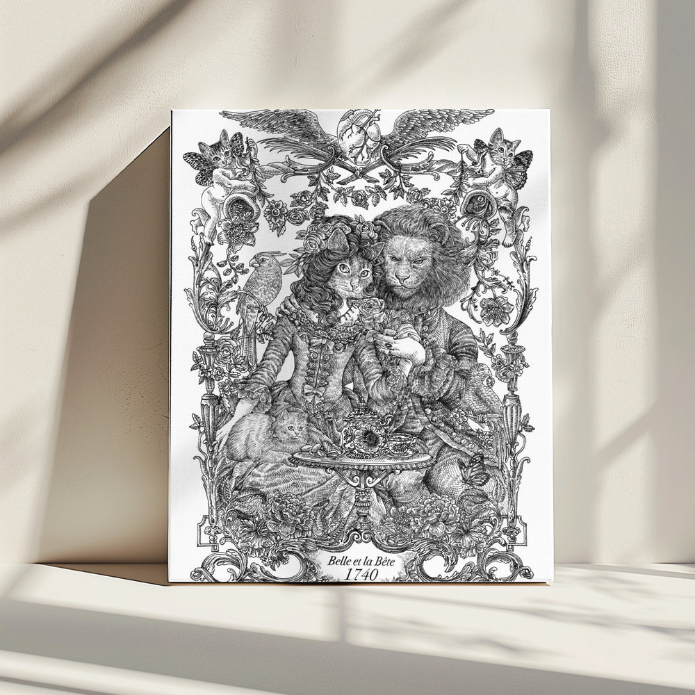 Cat Beauty &amp; Beast | Canvas