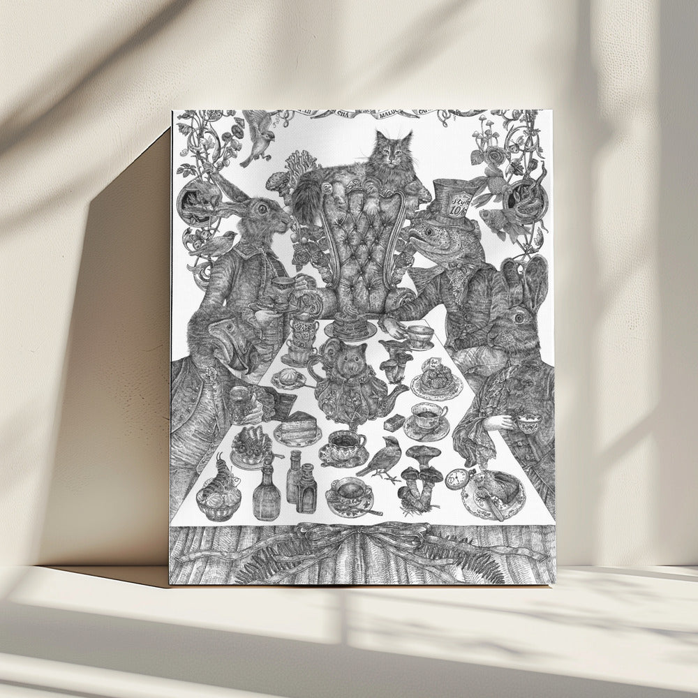 Mad Tea Party | Canvas
