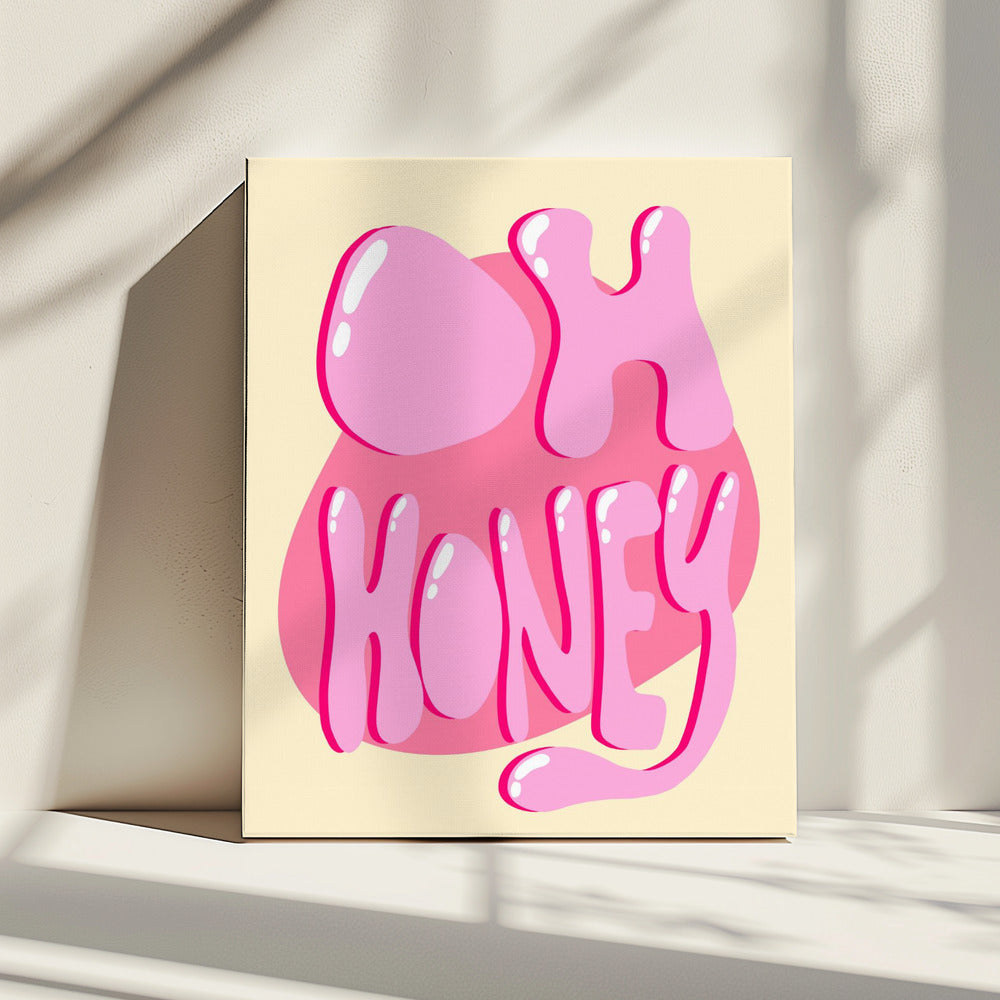 Sweet Bubble Letters | Canvas