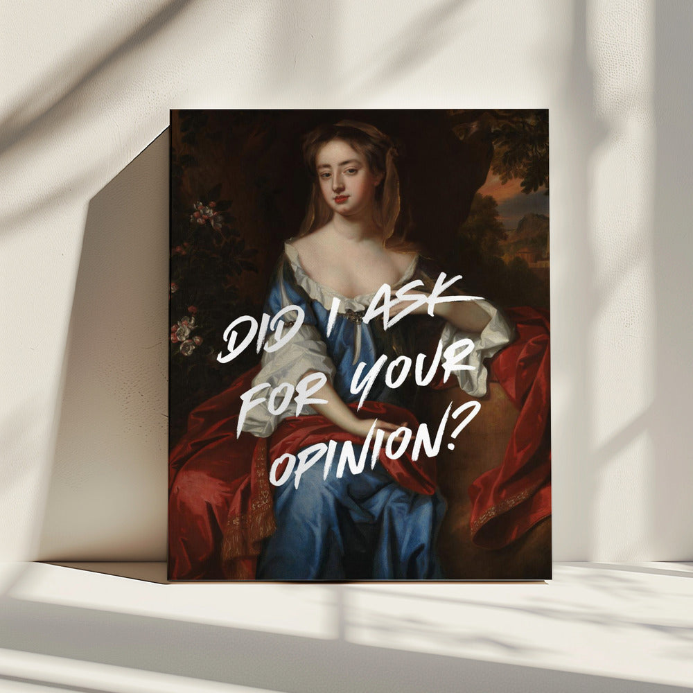 Boldly Silent Rebellion | Canvas