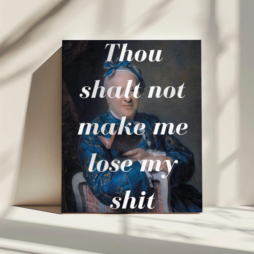 Regal Retort | Canvas