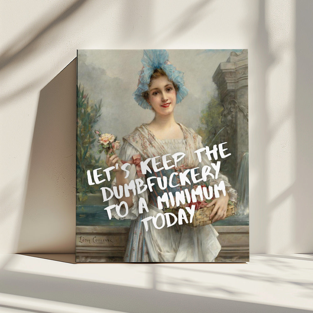 Witty Elegance | Canvas