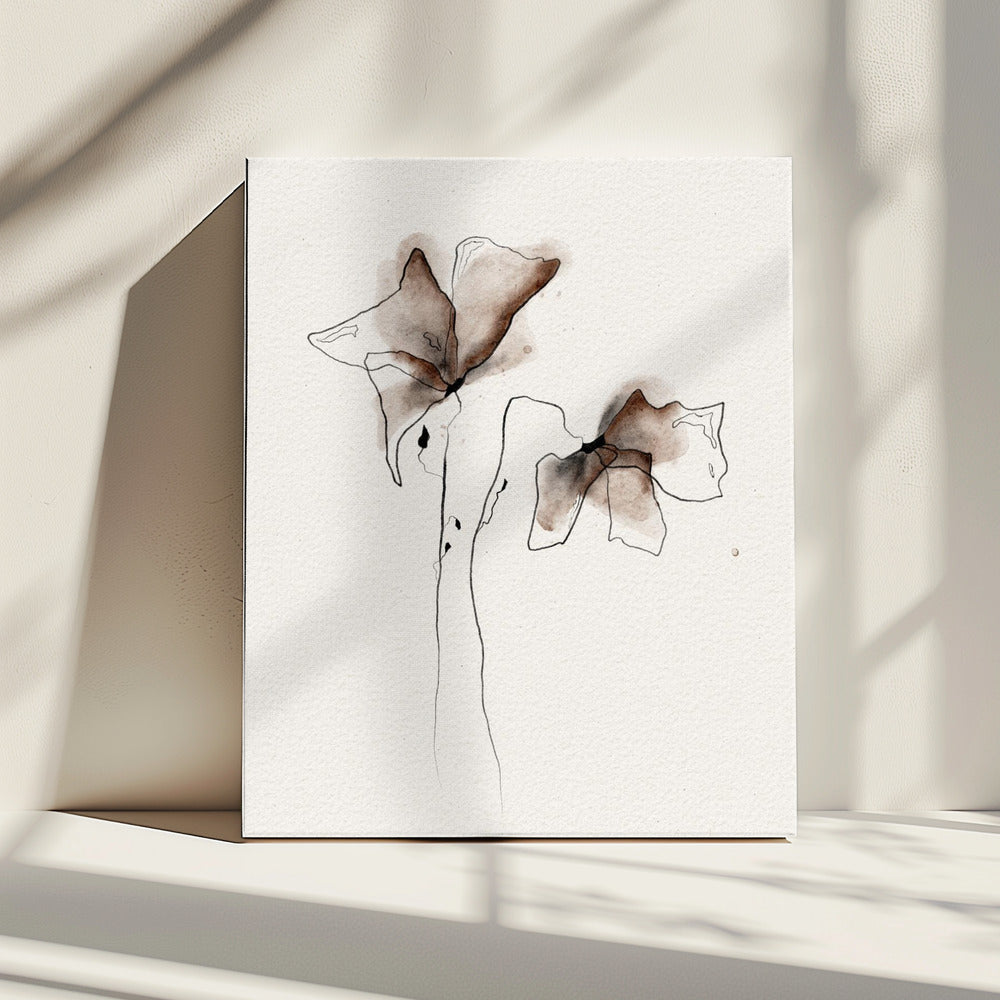 A Colorful Watercolor Floral Painting | Canvas