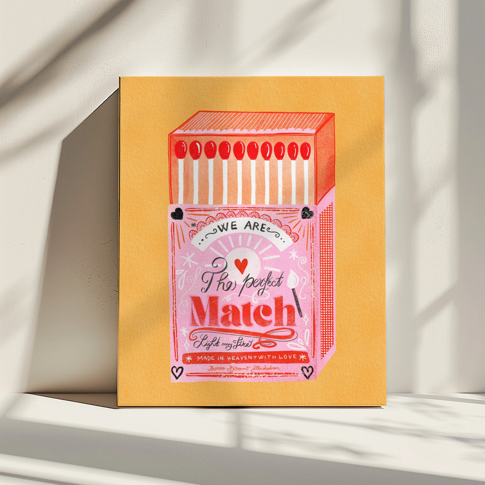 Match Box - The Perfect Match | Canvas