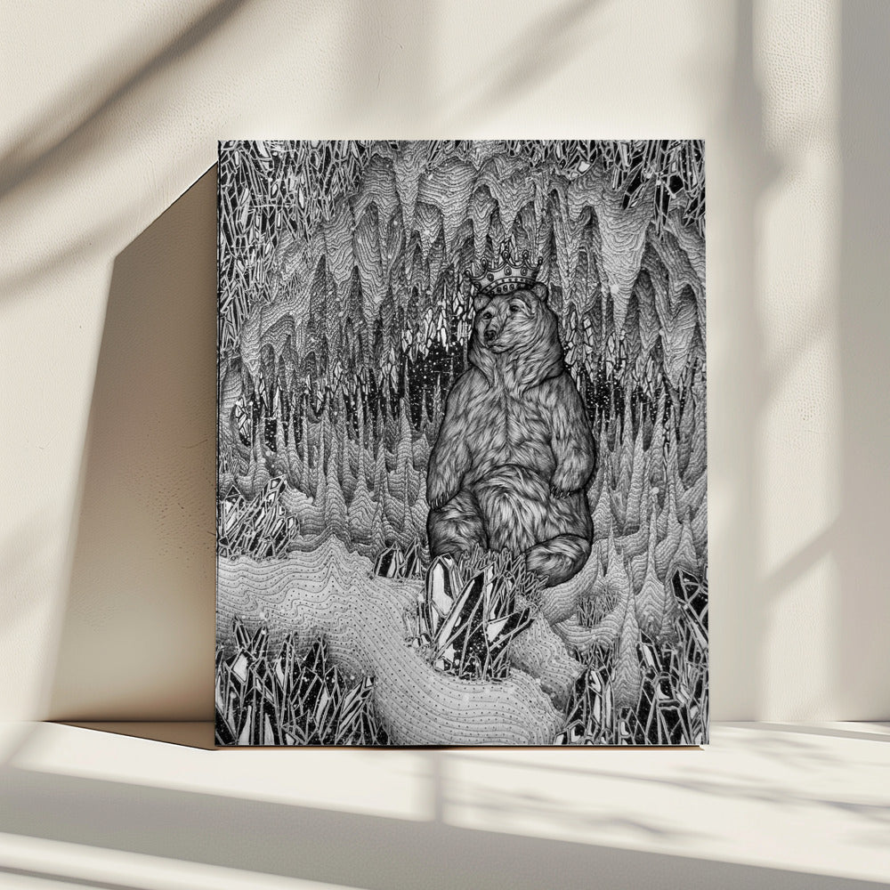 Cave of the Bear King Large | Canvas