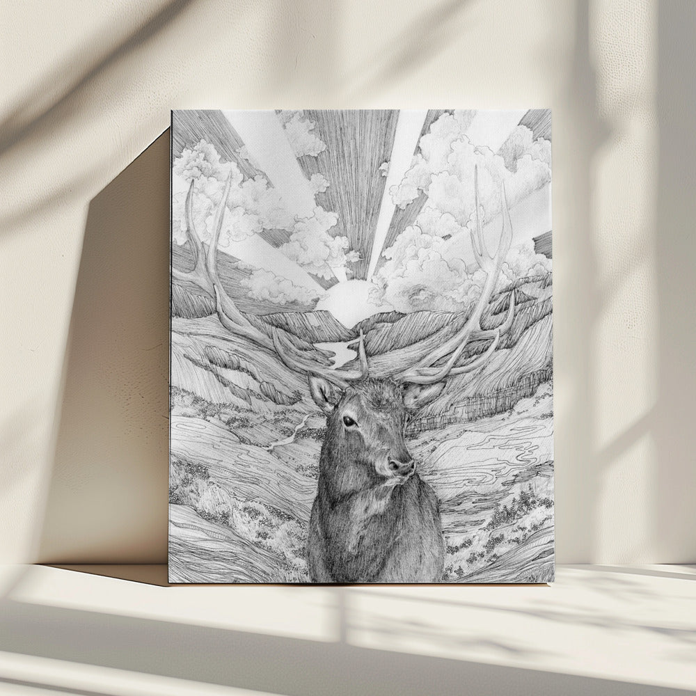 Rise With the Sun Original | Canvas