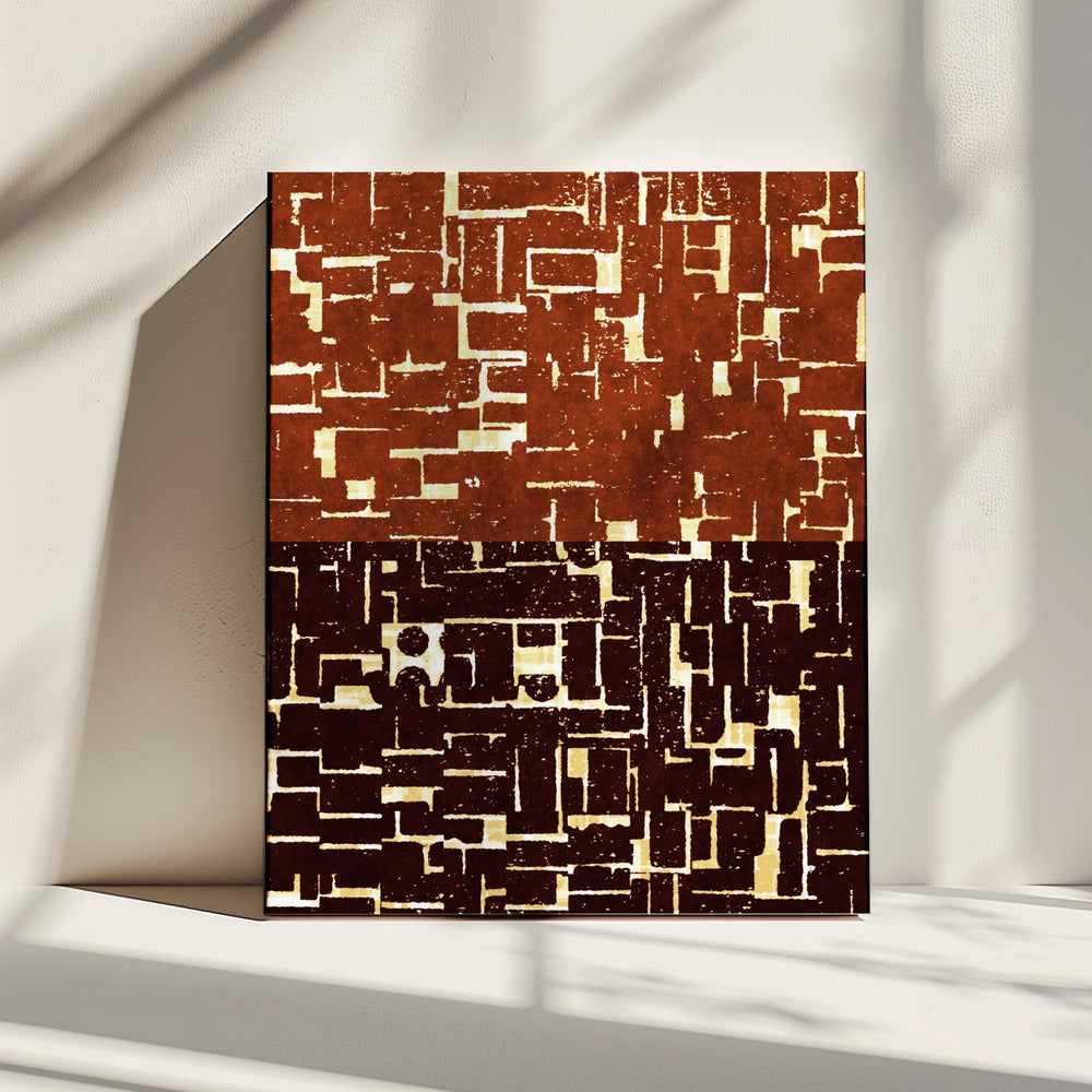 Dual Maze Tapestry | Canvas