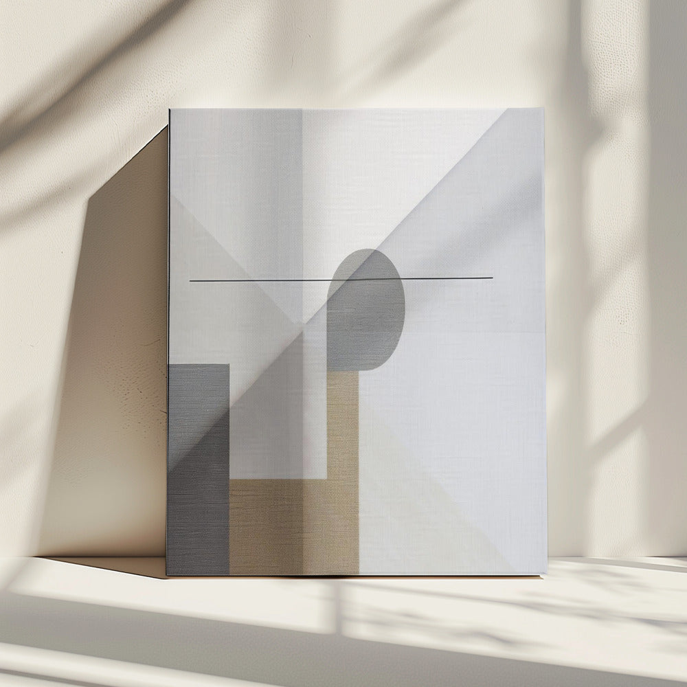 Abstract Neutral Tone Painting 3 | Canvas