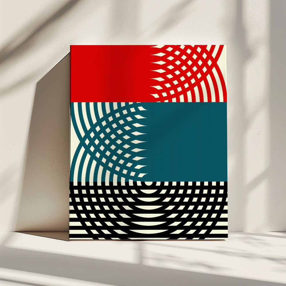 Symmetric Echoes | Canvas